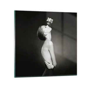 Glass picture - Eccentric Elegance - 40x40 cm