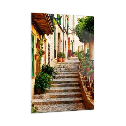 Glass picture - Charm of Spanish Holidays - 50x70 cm