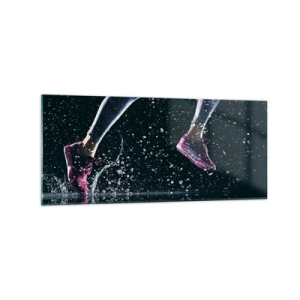 Glass picture - Step on It - 120x50 cm