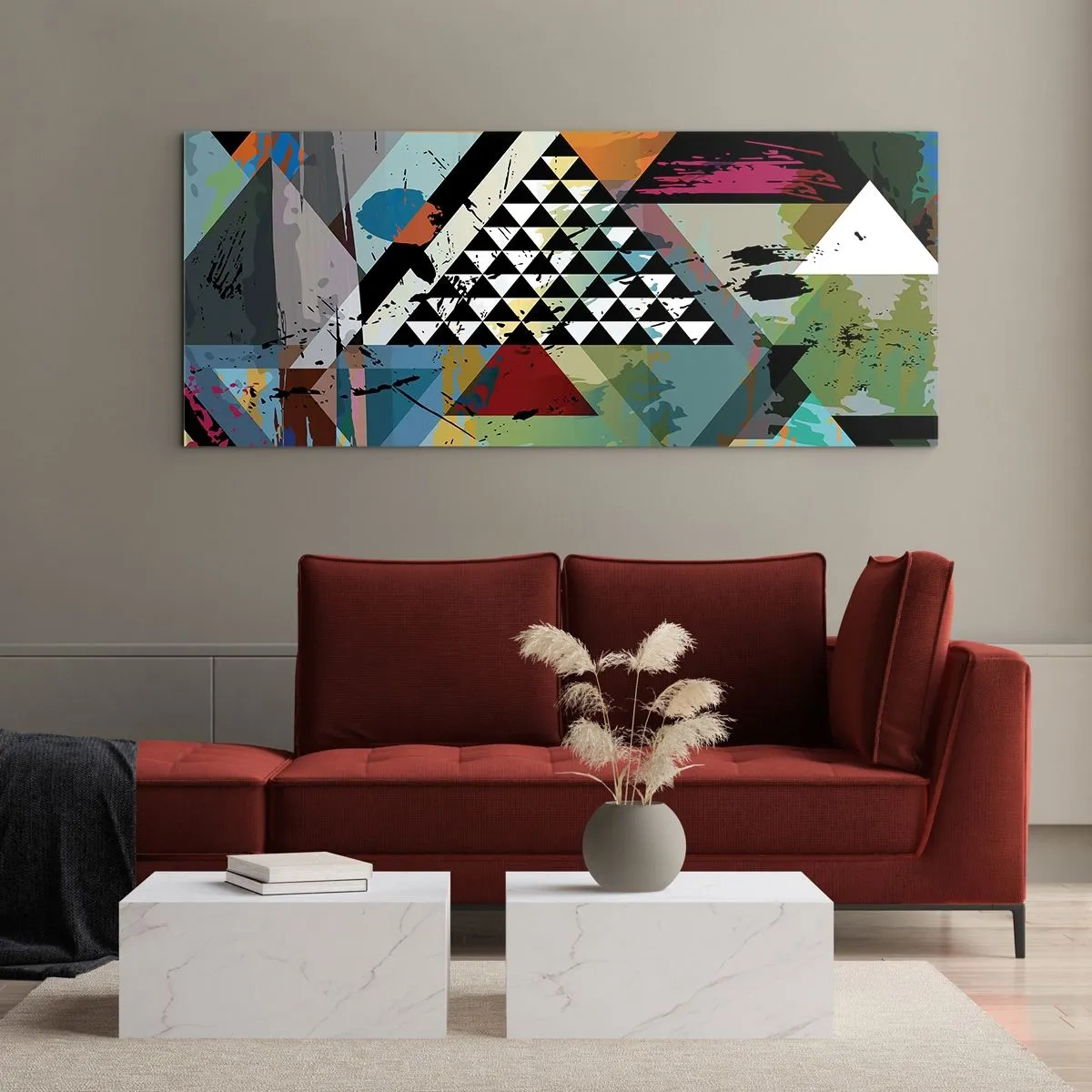Glass picture - It is So Simple - 120x50 cm