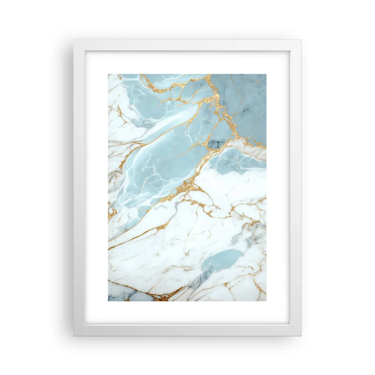 Poster in white frmae - Richness of the Stone - 30x40 cm