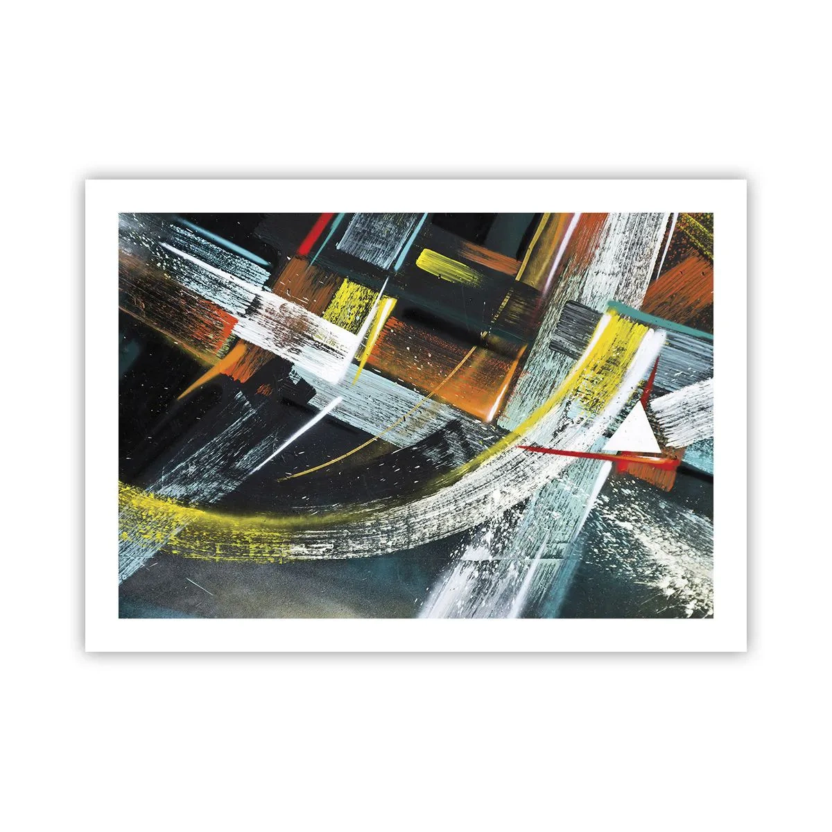 Poster - Energy of Movement - 70x50 cm