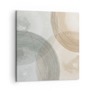 Canvas picture - Permeation of Worlds - 60x60 cm