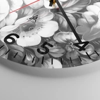 Clock face with numbers