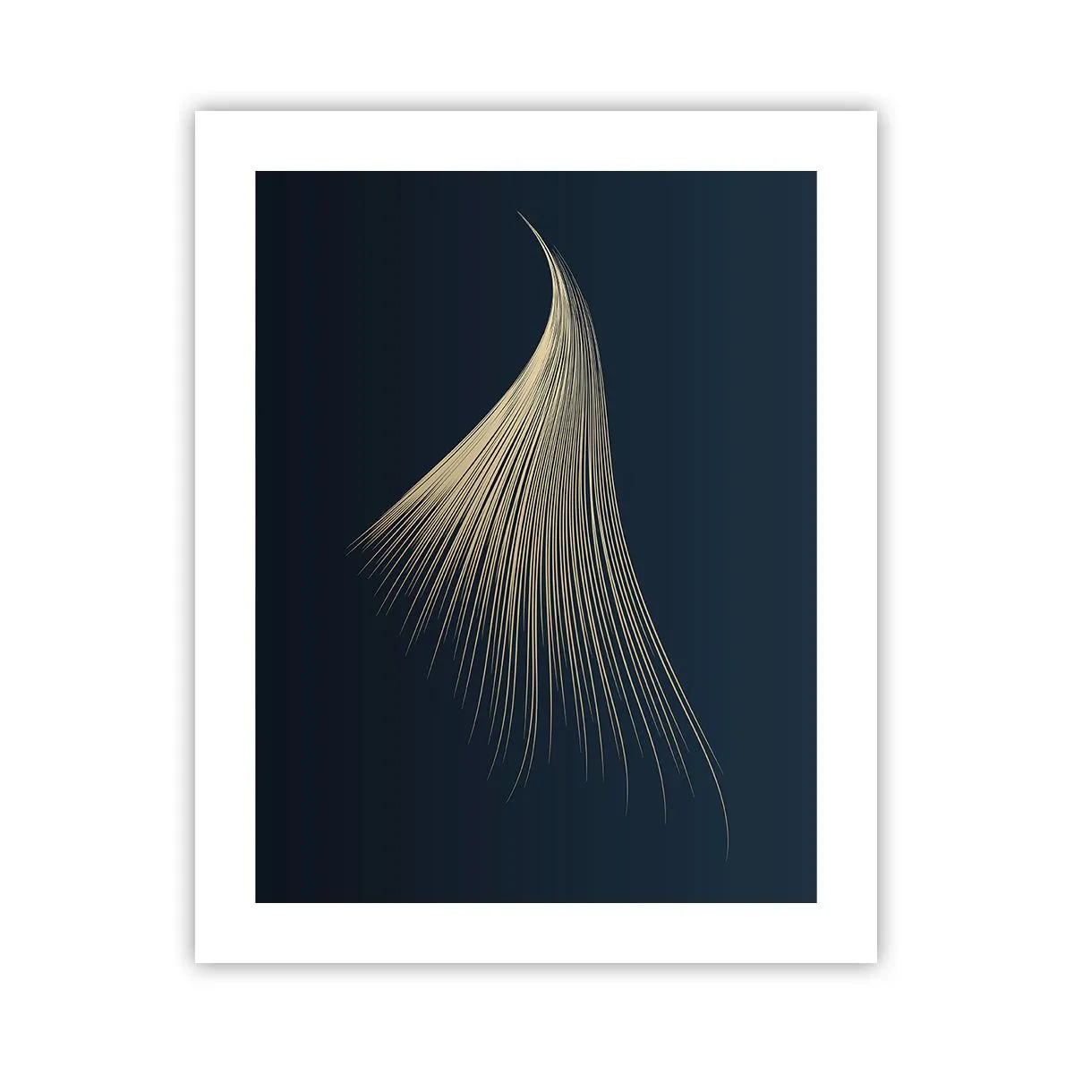 Poster - Like Angel's Hair - 40x50 cm