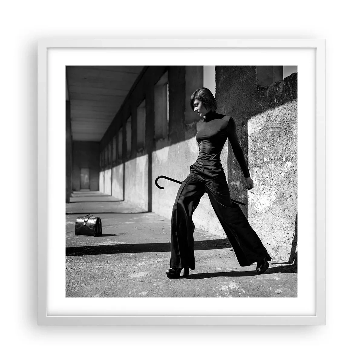 Poster in white frmae - City Chic - 50x50 cm