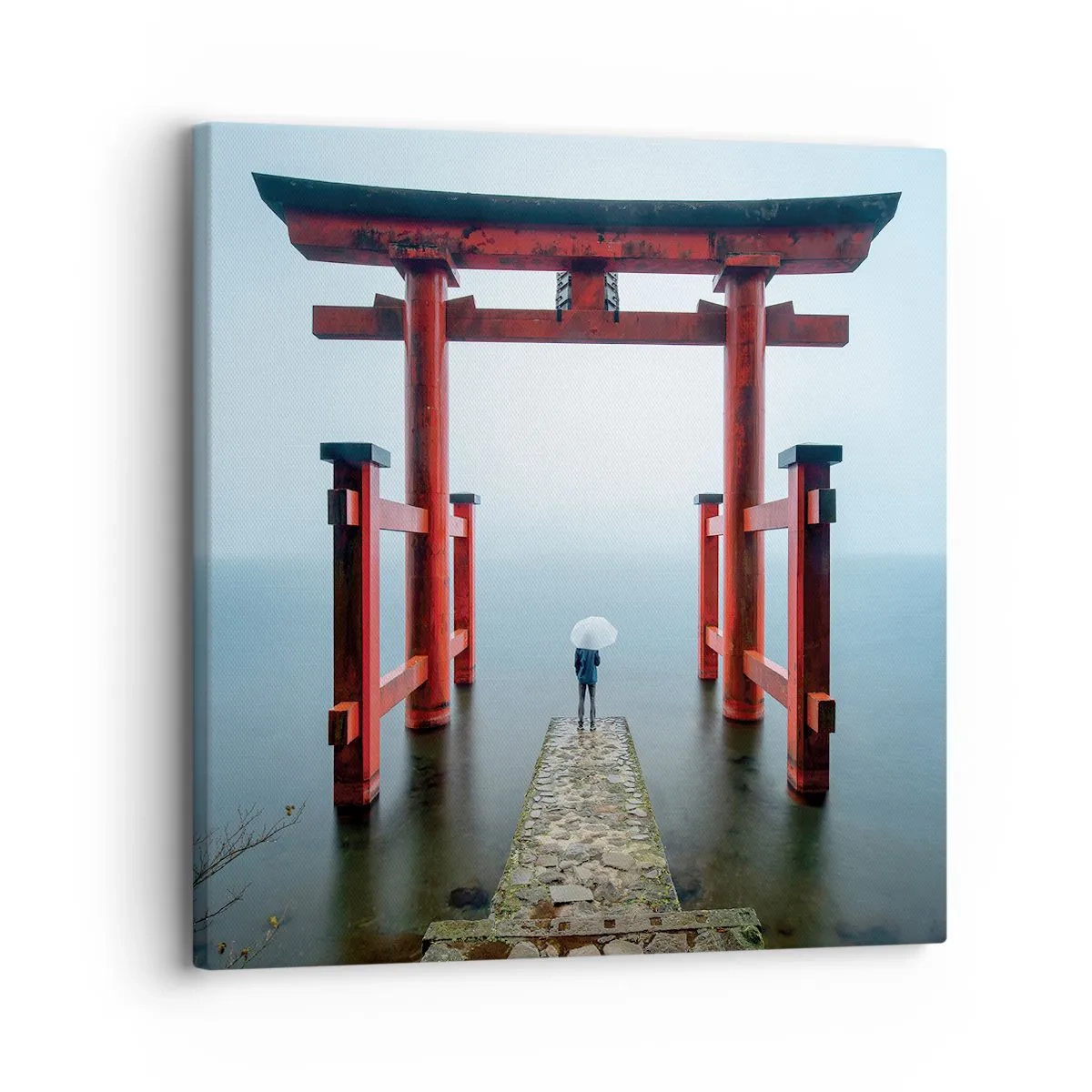 Canvas picture - Japanese Musings - 30x30 cm