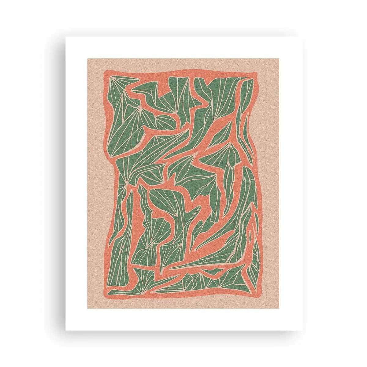 Poster - Struggles of Colar and Green - 40x50 cm