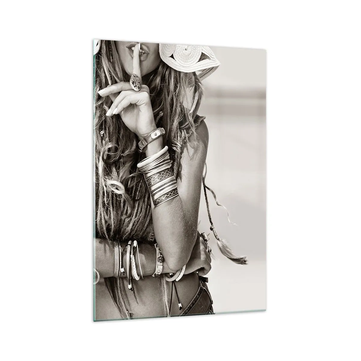 Glass picture - Like a Girl - 70x100 cm