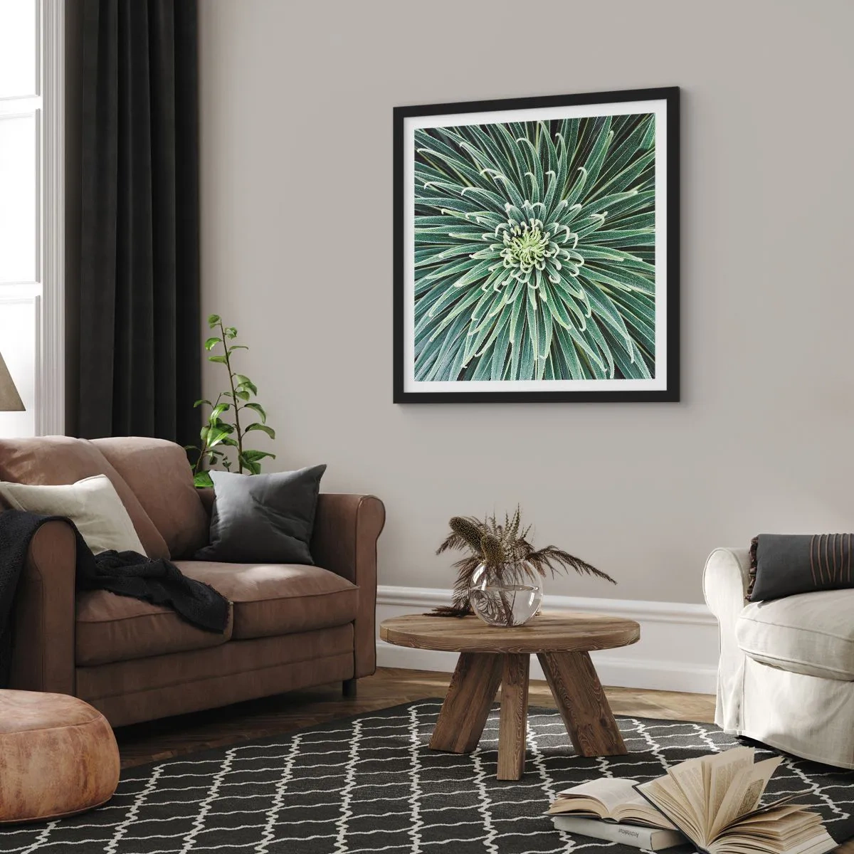 Poster in black frame - Birth of a Star - 30x30 cm
