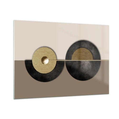 Glass picture - Variations on Wheel - 100x70 cm