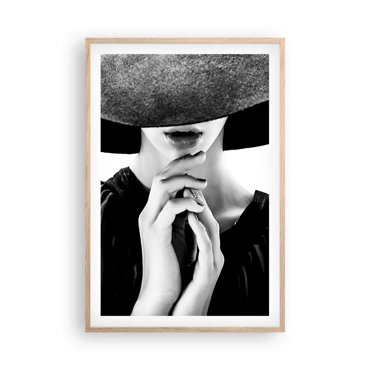 Poster in light oak frame - Hidden Beauty - 61x91 cm