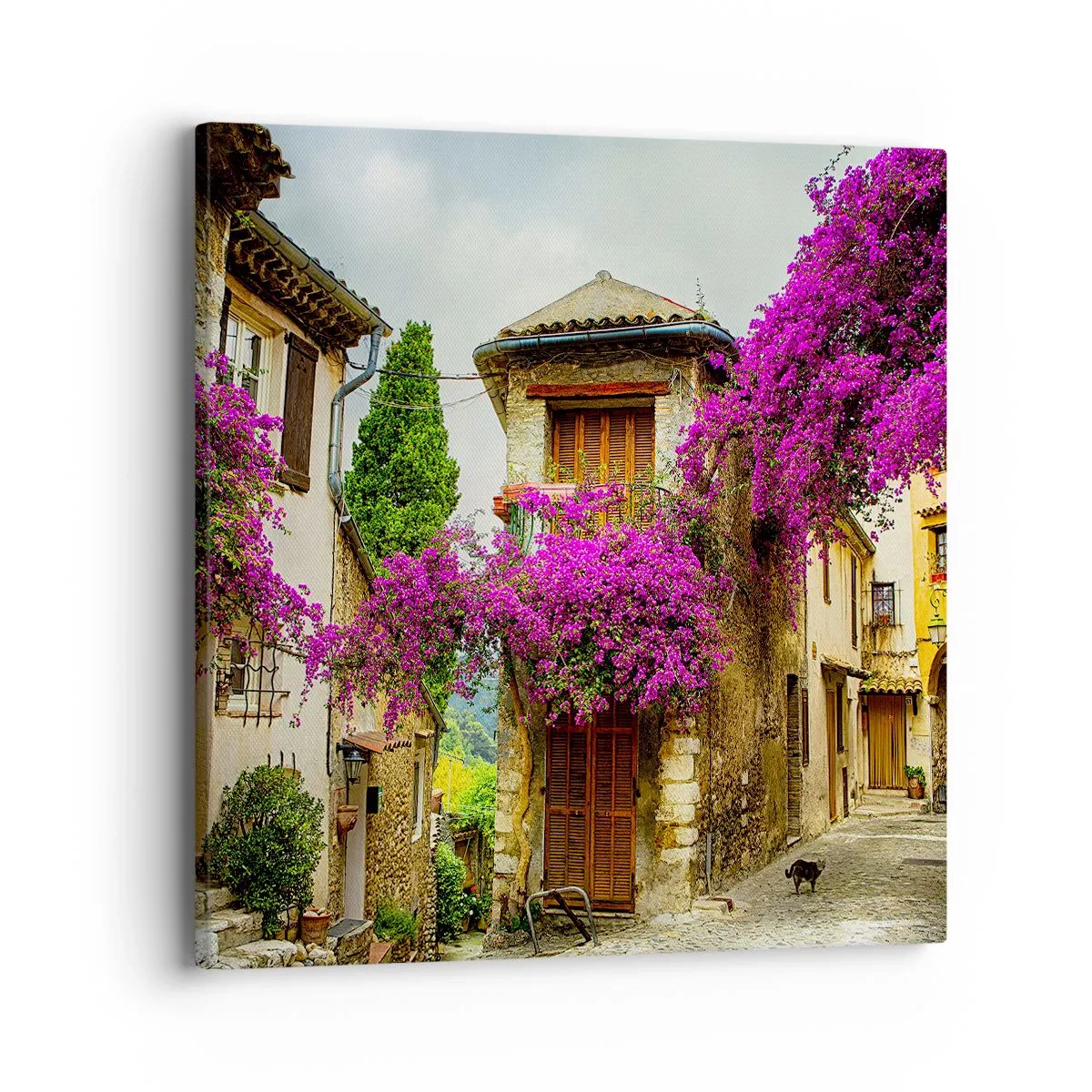 Canvas picture - Under a Flowery Canopy - 40x40 cm