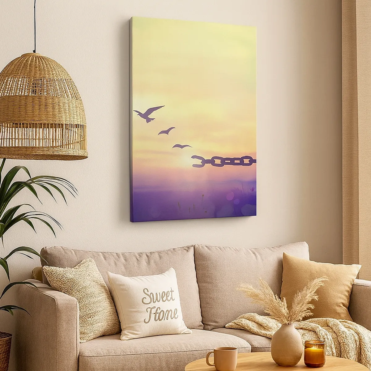 Canvas picture - Victory of Freedom - 50x70 cm