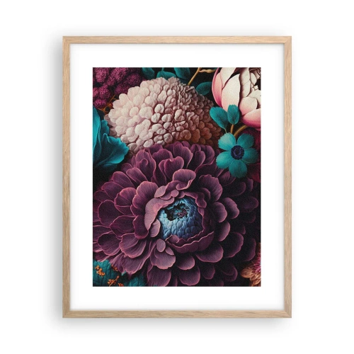 Poster in light oak frame - Rich Nature - 40x50 cm