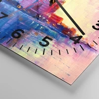 Clock face with numbers