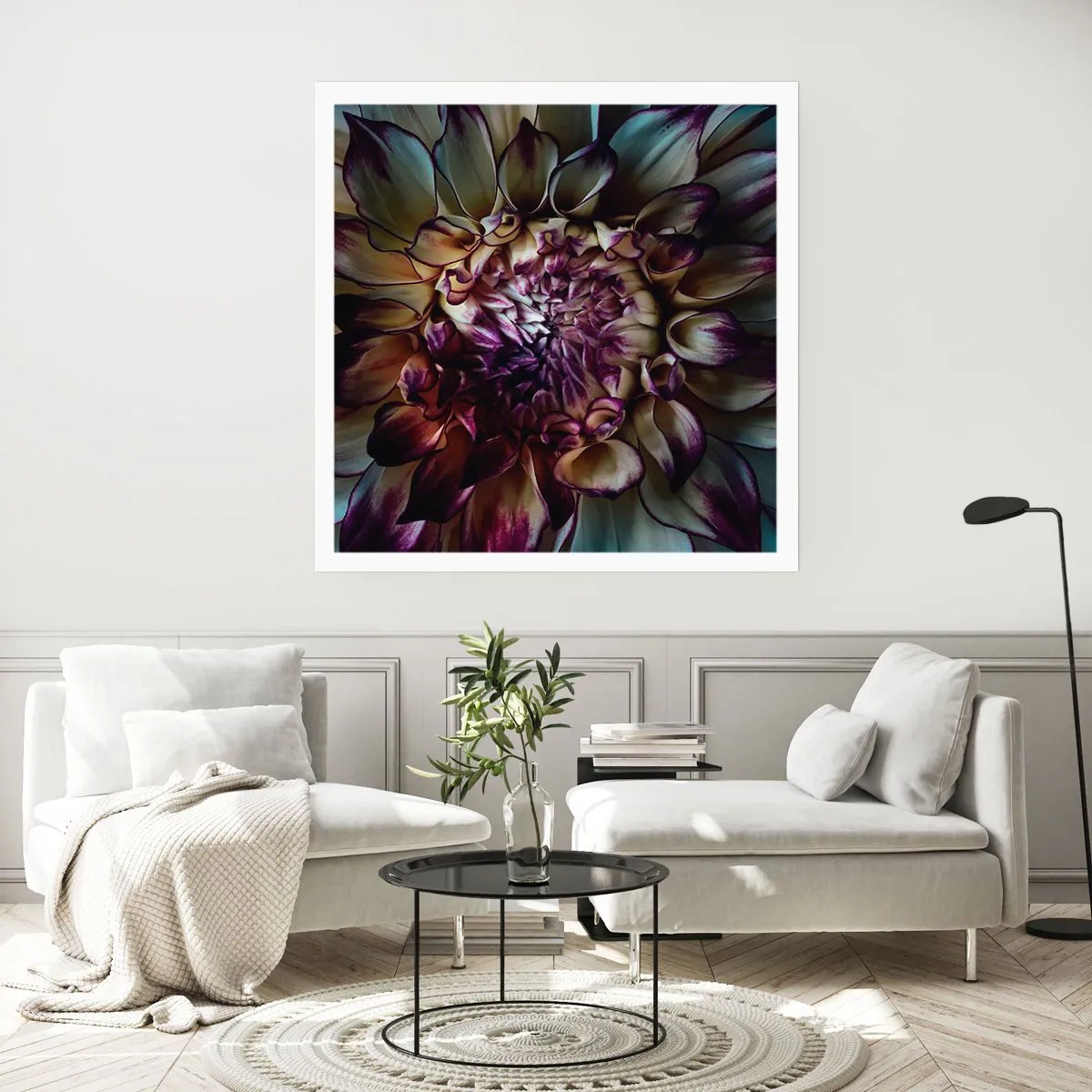 Poster - The Blossoming of Youth - 40x40 cm