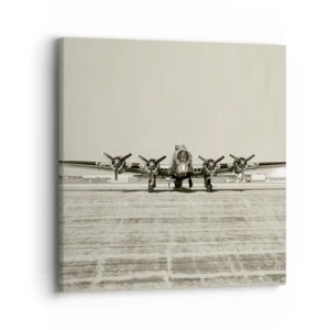 Canvas picture - Ready as Always - 40x40 cm