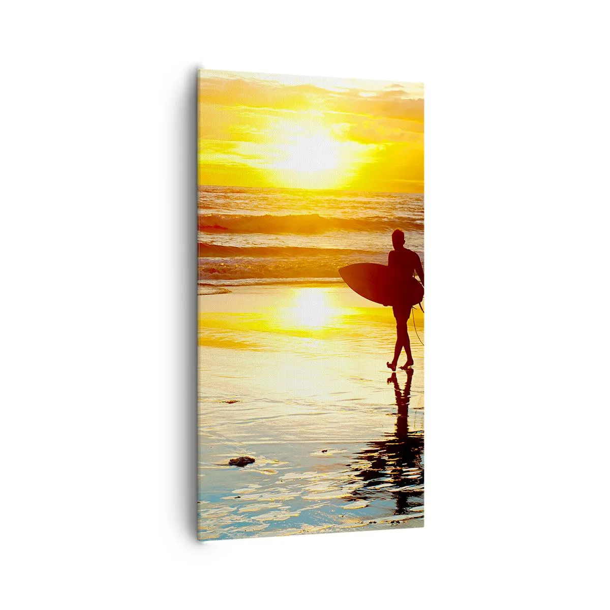 Canvas picture - Return of a Warrior - 65x120 cm