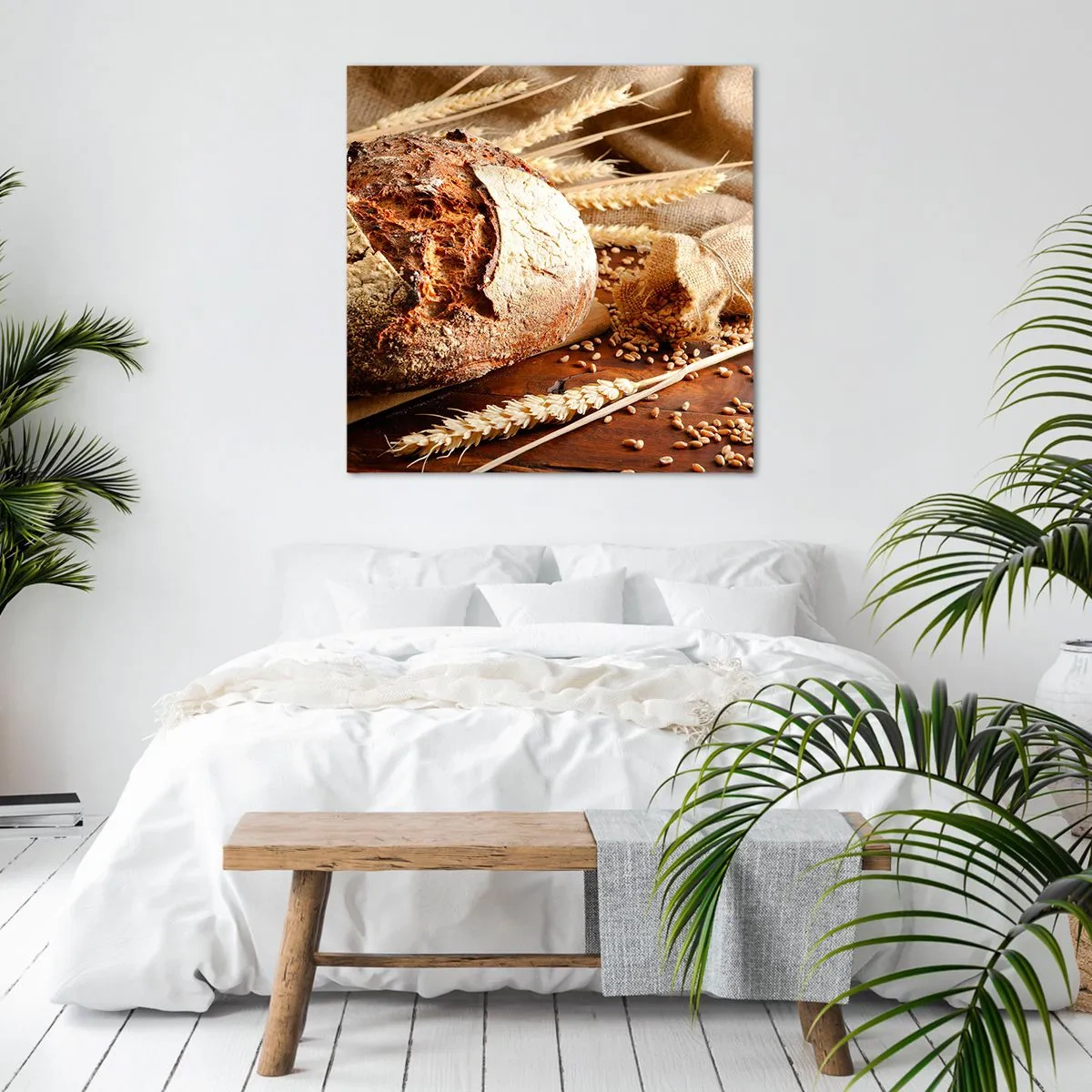 Canvas picture - Tasty, Fragrant, Crunchy - 70x70 cm