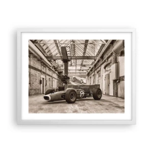 Poster in white frmae - Rest of the Winner - 50x40 cm