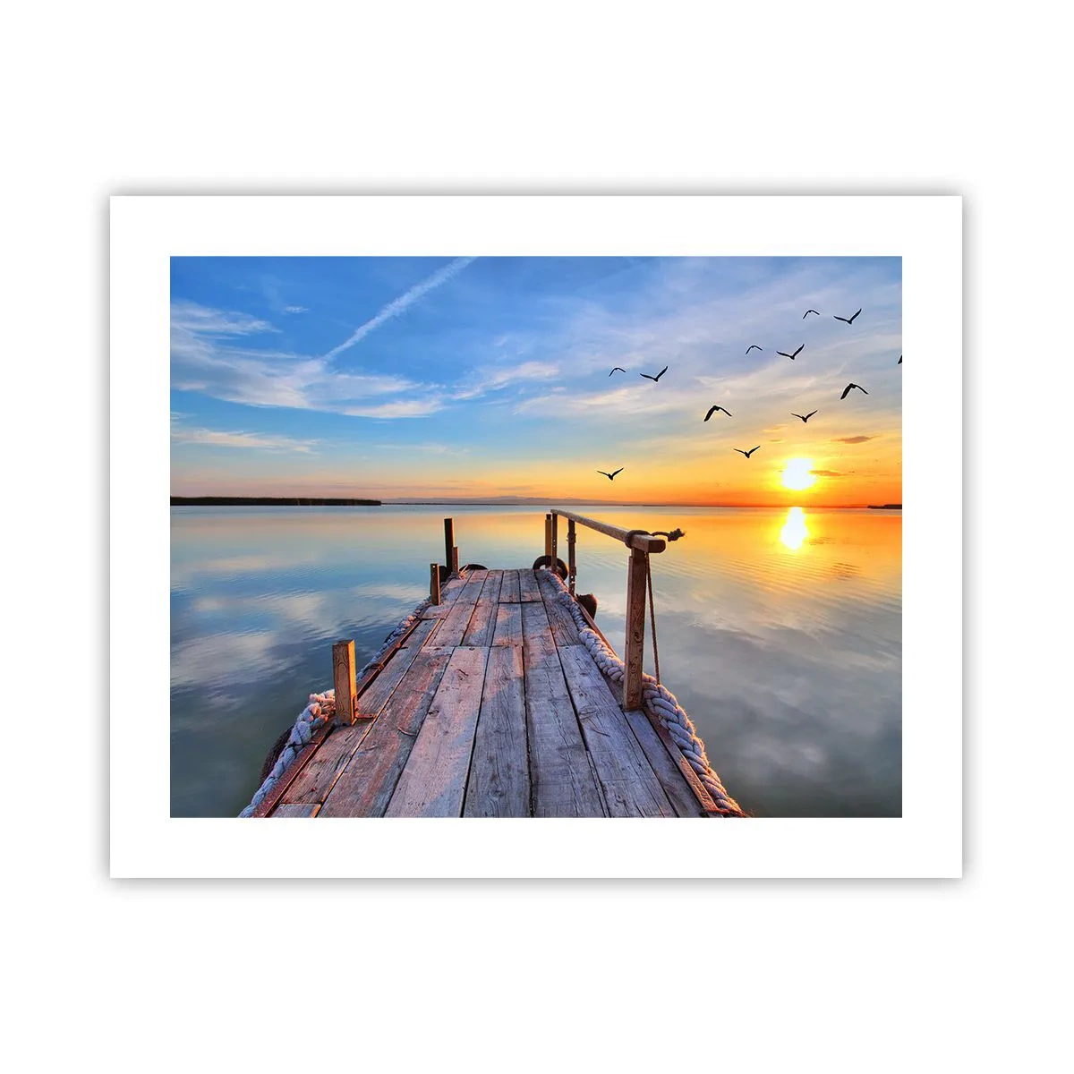 Poster - Walk towards the Sun - 50x40 cm