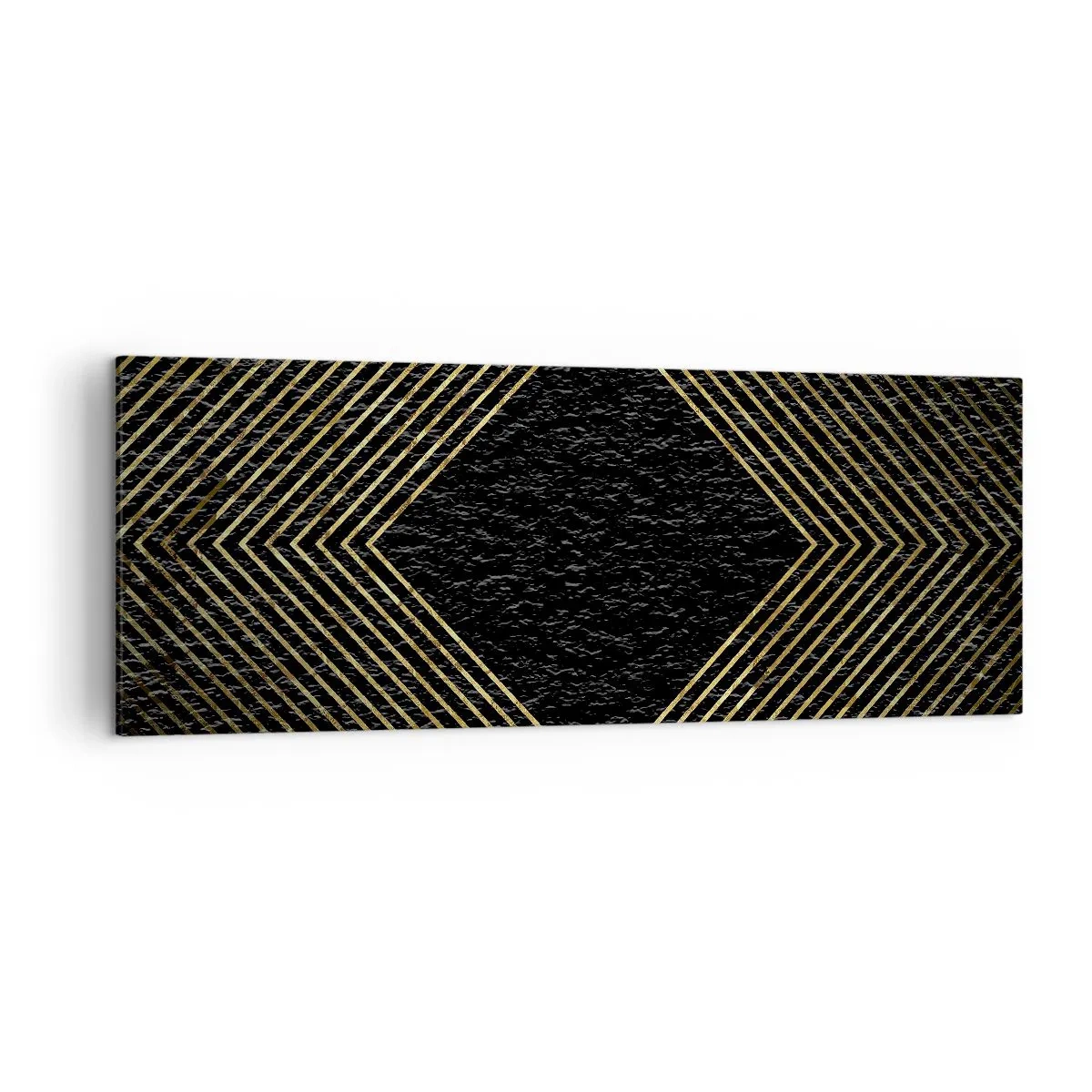 Canvas picture - Geometry Glamour Style - 140x50 cm