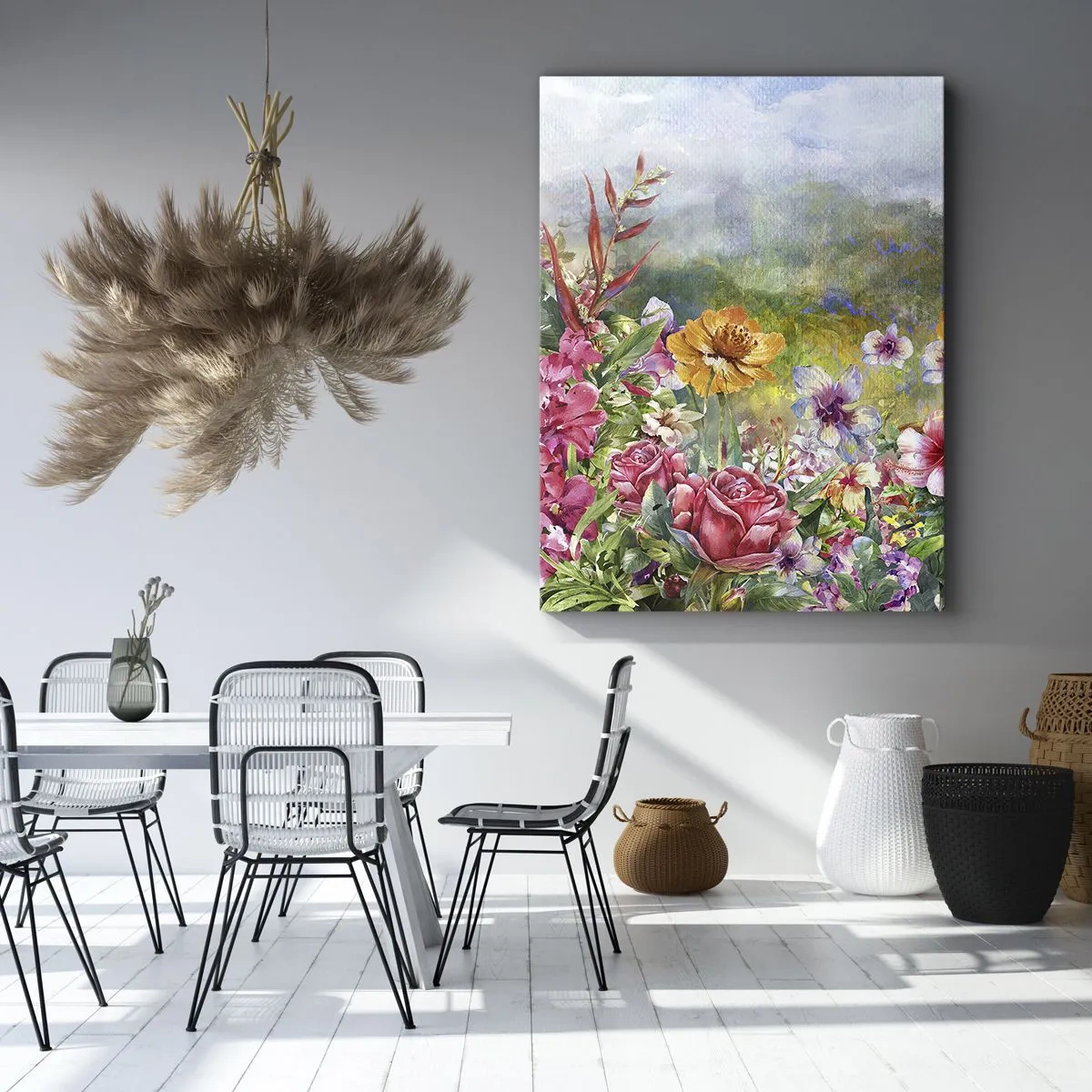 Canvas picture - Garden which Went Crazy - 50x70 cm