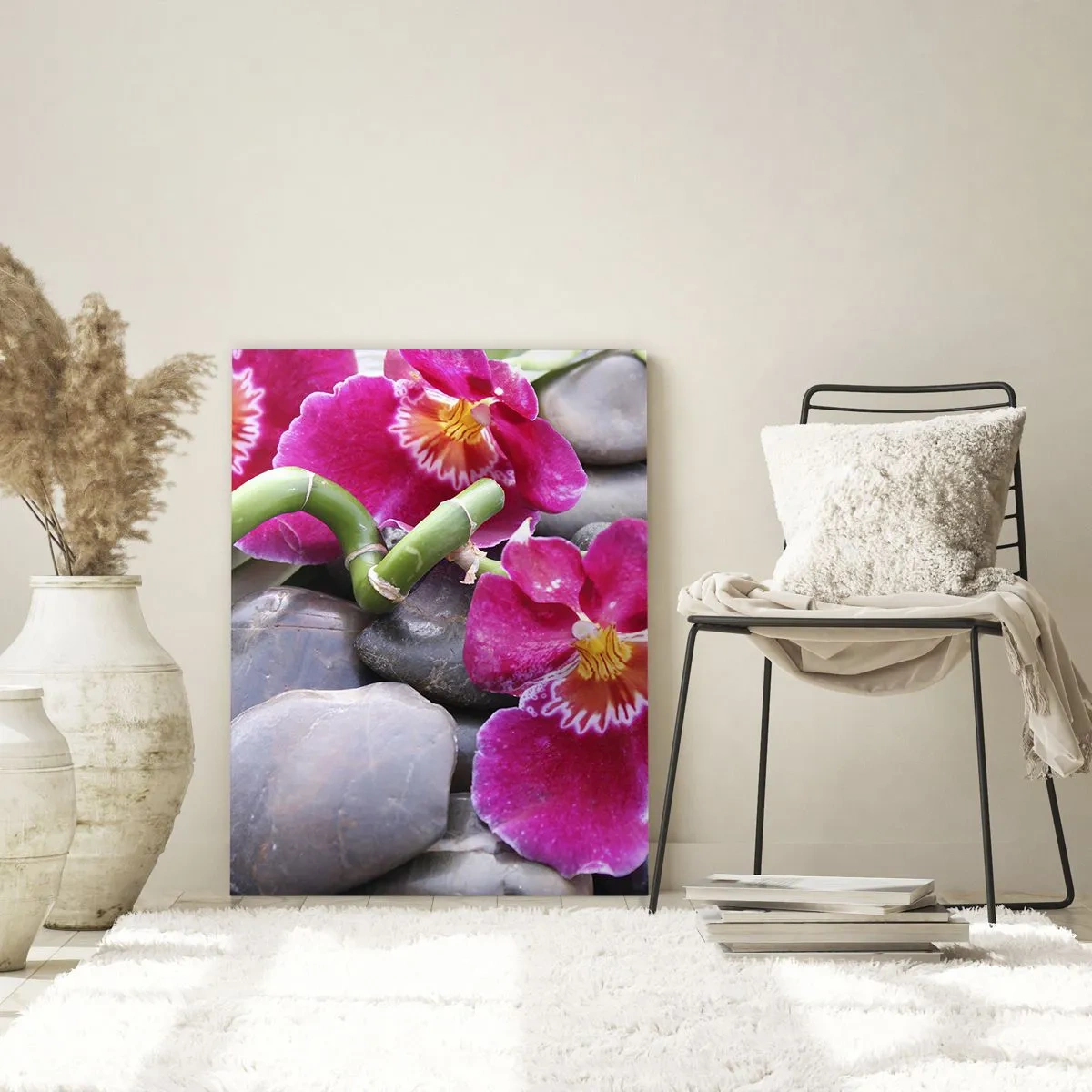 Glass picture - Coolness and Heat - 50x70 cm