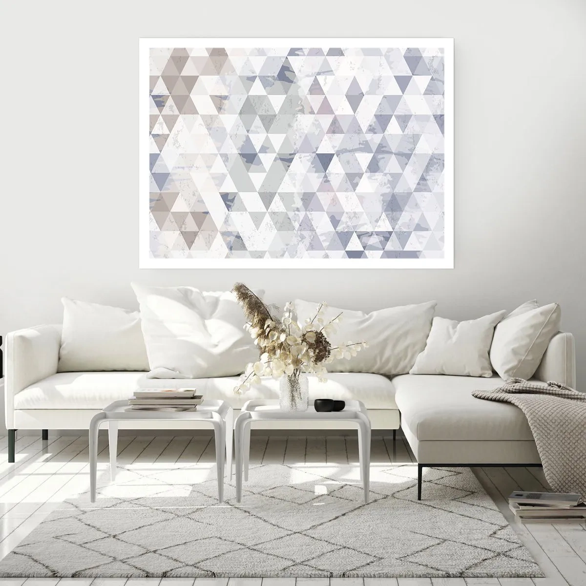 Poster - In the Rhythm of a Triangle - 40x30 cm