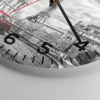 Clock face with numbers