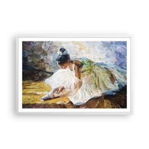 Poster in white frmae - From Degas' Painting - 91x61 cm