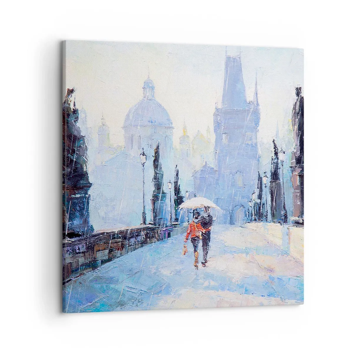 Canvas picture - Rain Enchanted Us - 50x50 cm