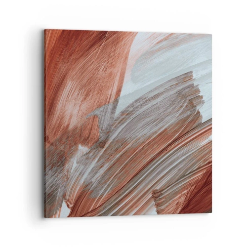 Canvas picture - Autumnal and Windy Abstract - 70x70 cm