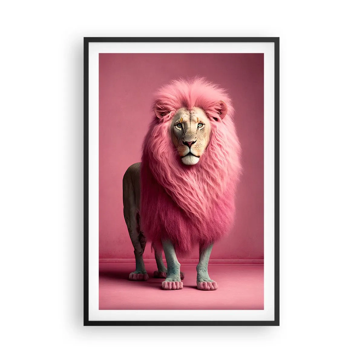 Poster in black frame - And You're Not Scared Anymore - 61x91 cm