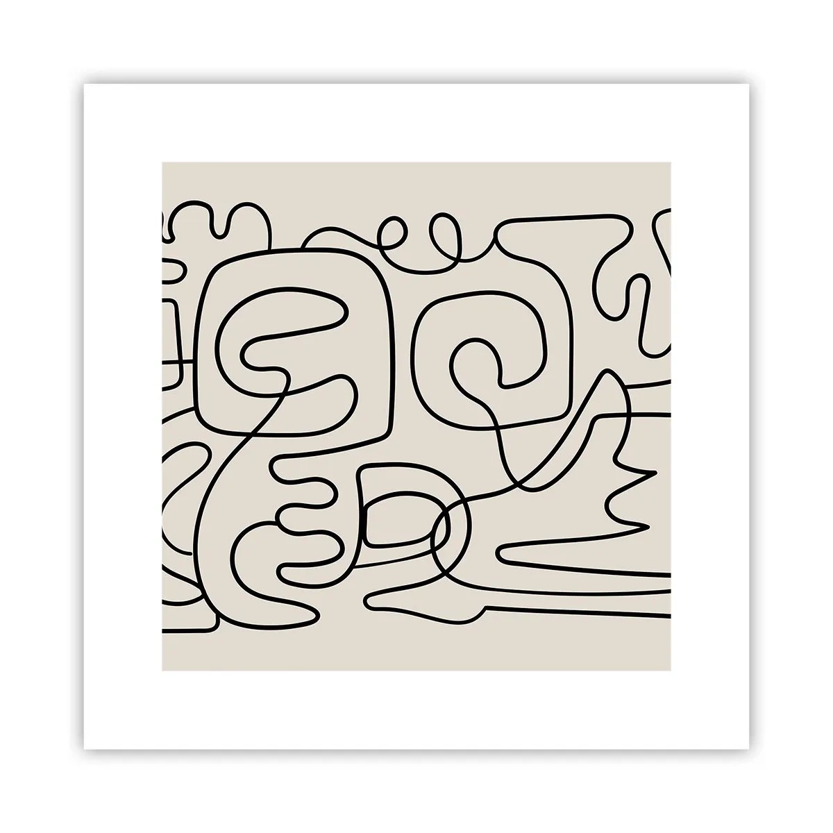 Poster - Tracing - 30x30 cm