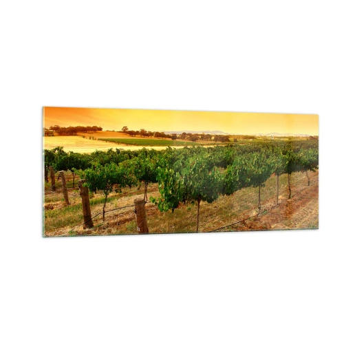 Glass picture - Drink up the Sun - 100x40 cm