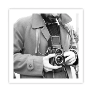 Poster - In Retro Style - 60x60 cm