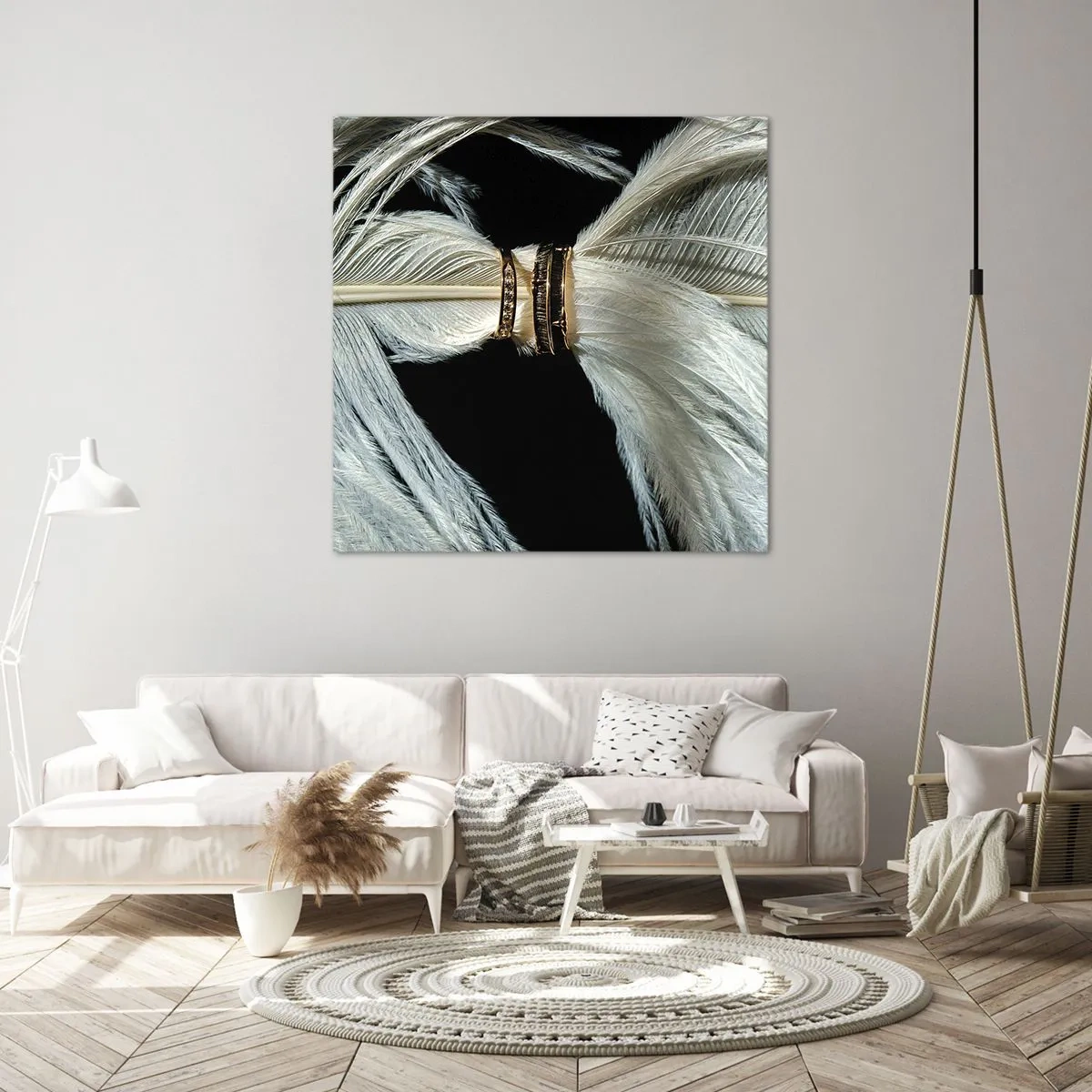 Canvas picture - …and I won't Leave You… - 60x60 cm