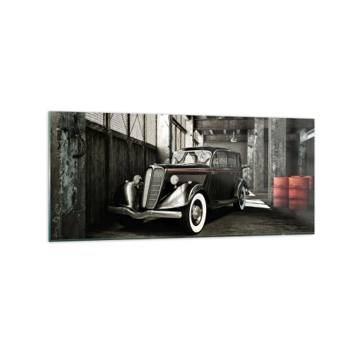 Glass picture - Unfading Elegance of the 30-ies - 120x50 cm