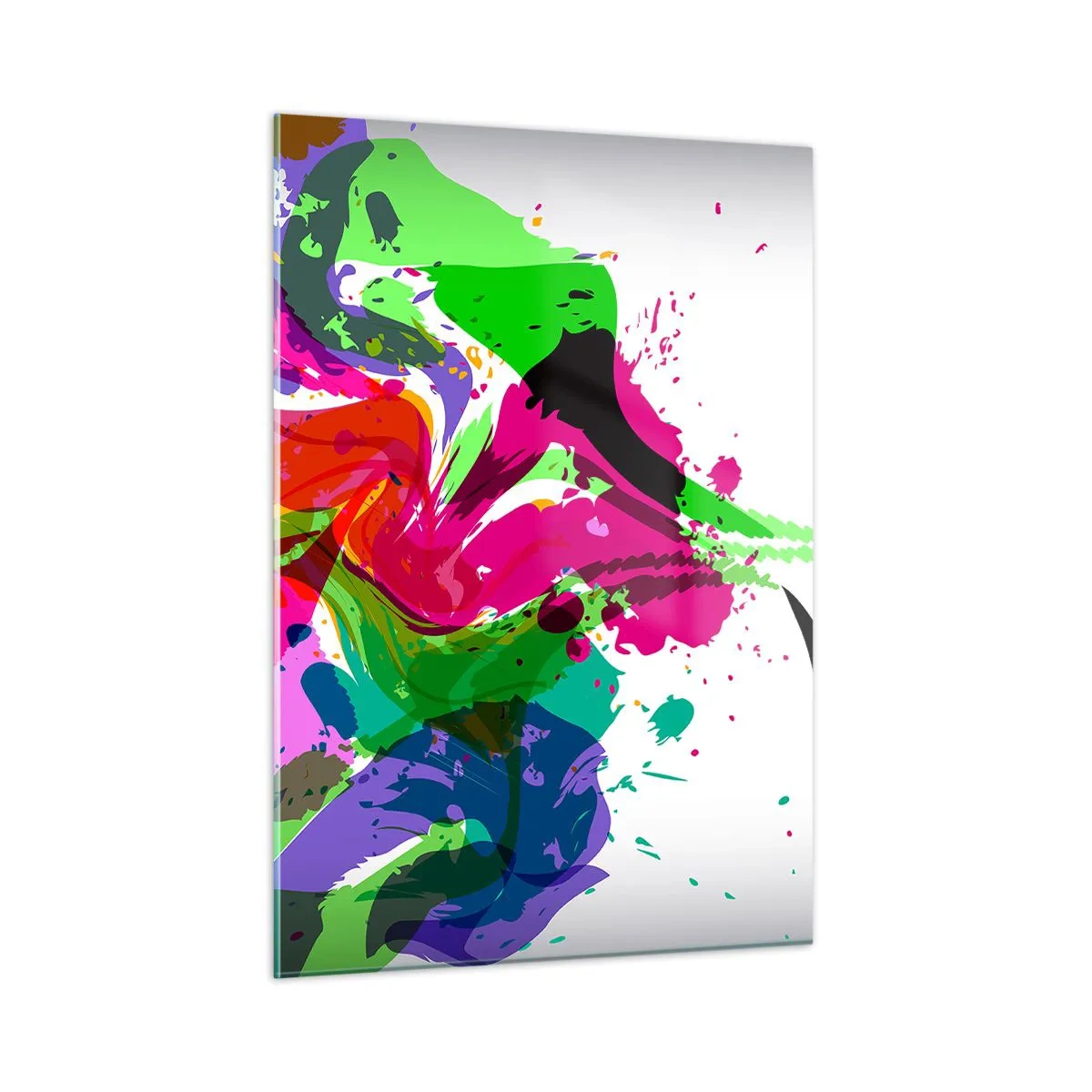 Glass picture - Tale in Colours of a Rainbow - 50x70 cm