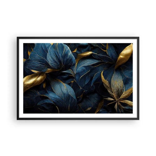 Poster in black frame - Lined with Gold - 91x61 cm