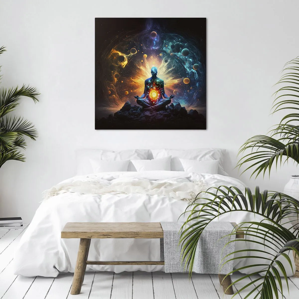Canvas picture - Cosmic Calm - 70x70 cm
