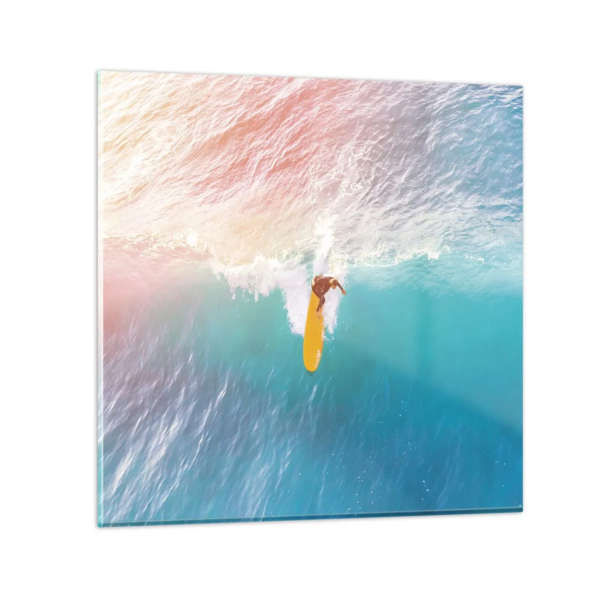 Glass picture - Ocean Rider - 60x60 cm