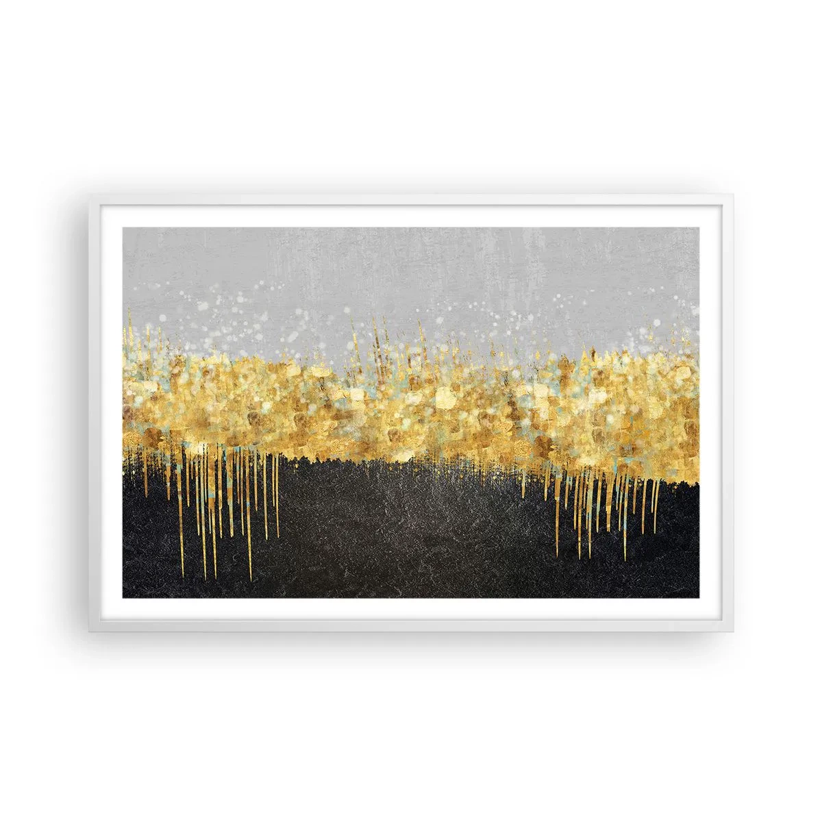 Poster in white frmae - In and Up - 91x61 cm