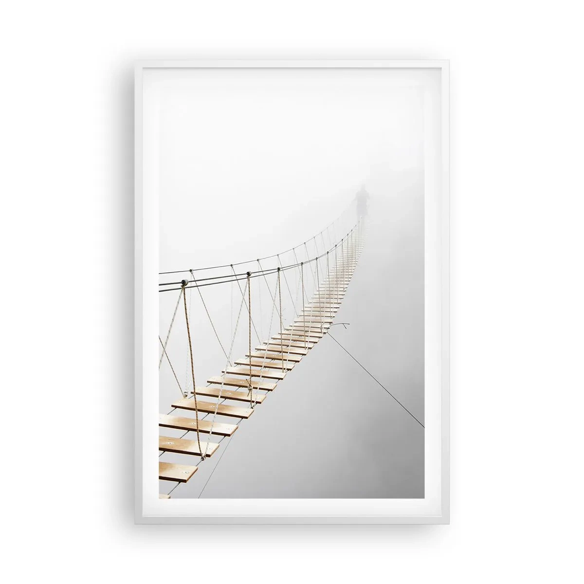 Poster in white frmae - Where Did He Take You? - 61x91 cm