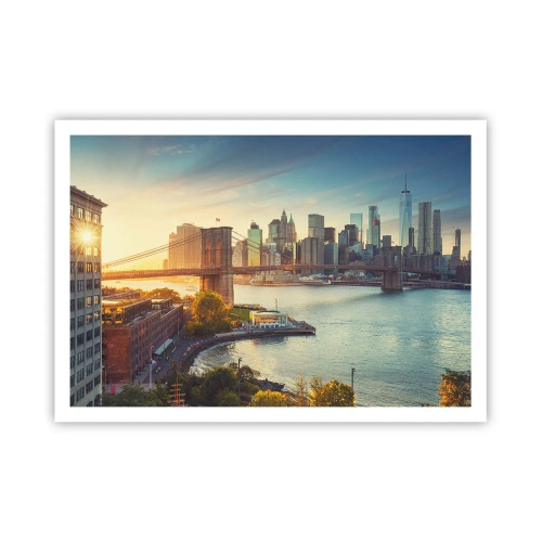 Poster - Big City Dawn - 100x70 cm