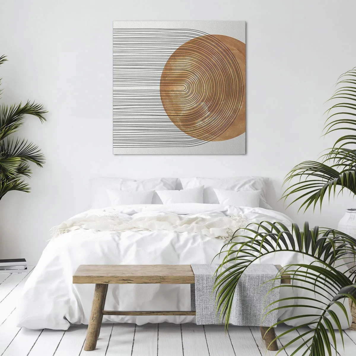 Canvas picture - Sunny Composition - 40x40 cm