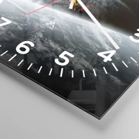 Clock face with numbers