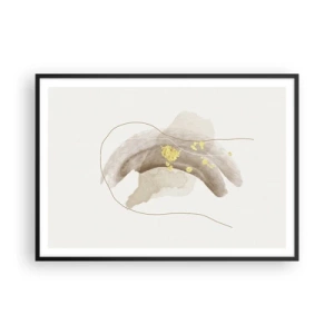 Poster in black frame - Encountered in Space - 100x70 cm